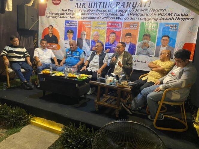 
					Perbaiki Kualitas Dulu Sebelum Mempidana: Diskusi Publik Soroti Polemik PDAM Tirta Bukit Sulap